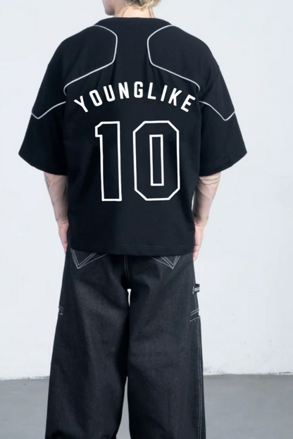 Oversized t-shirts black#1045
