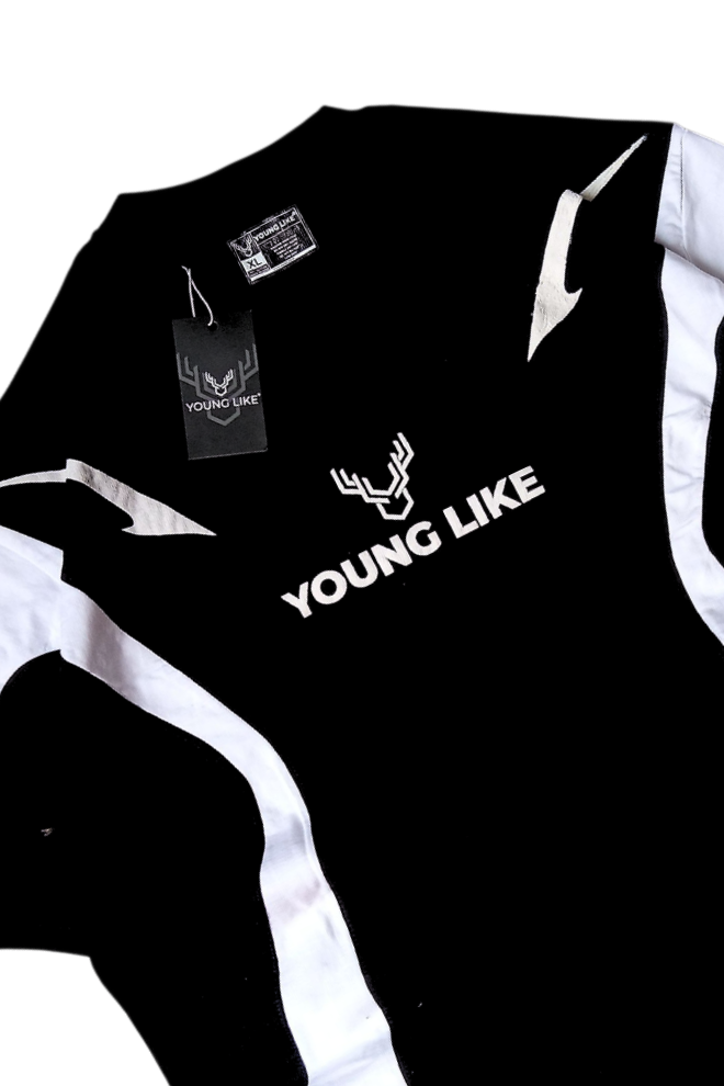 Oversized t-shirts Black#999