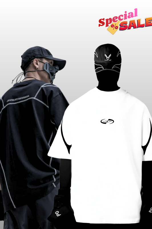 OVERSIZED T-SHIRTS #1010 + #1015 BLACK AND WHITE 2 PS (Copy)