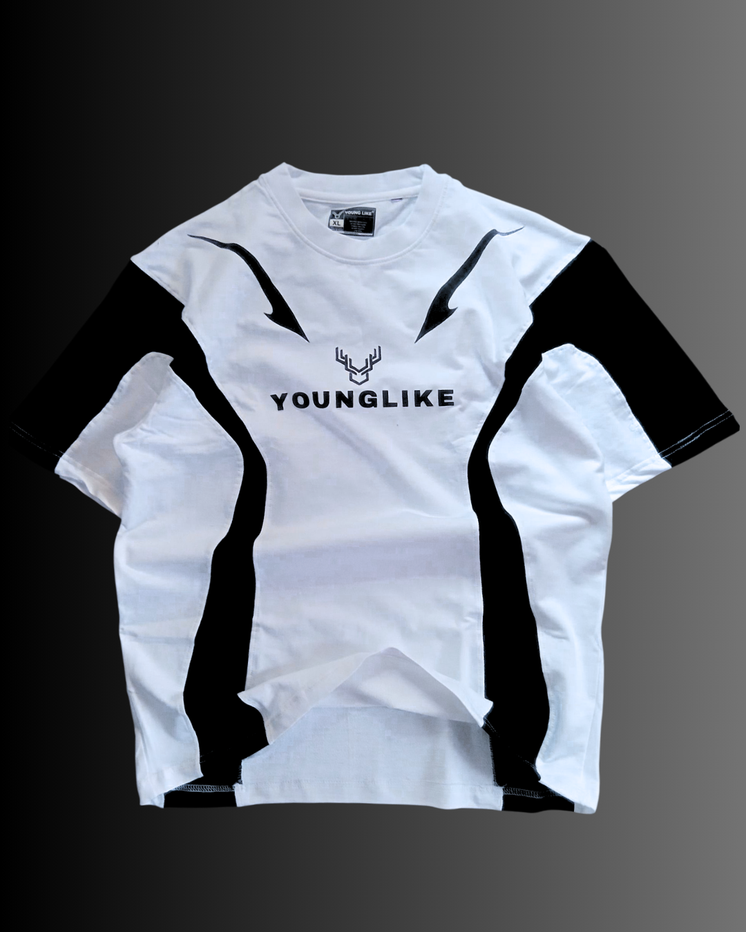 Oversized t-shirts white#999